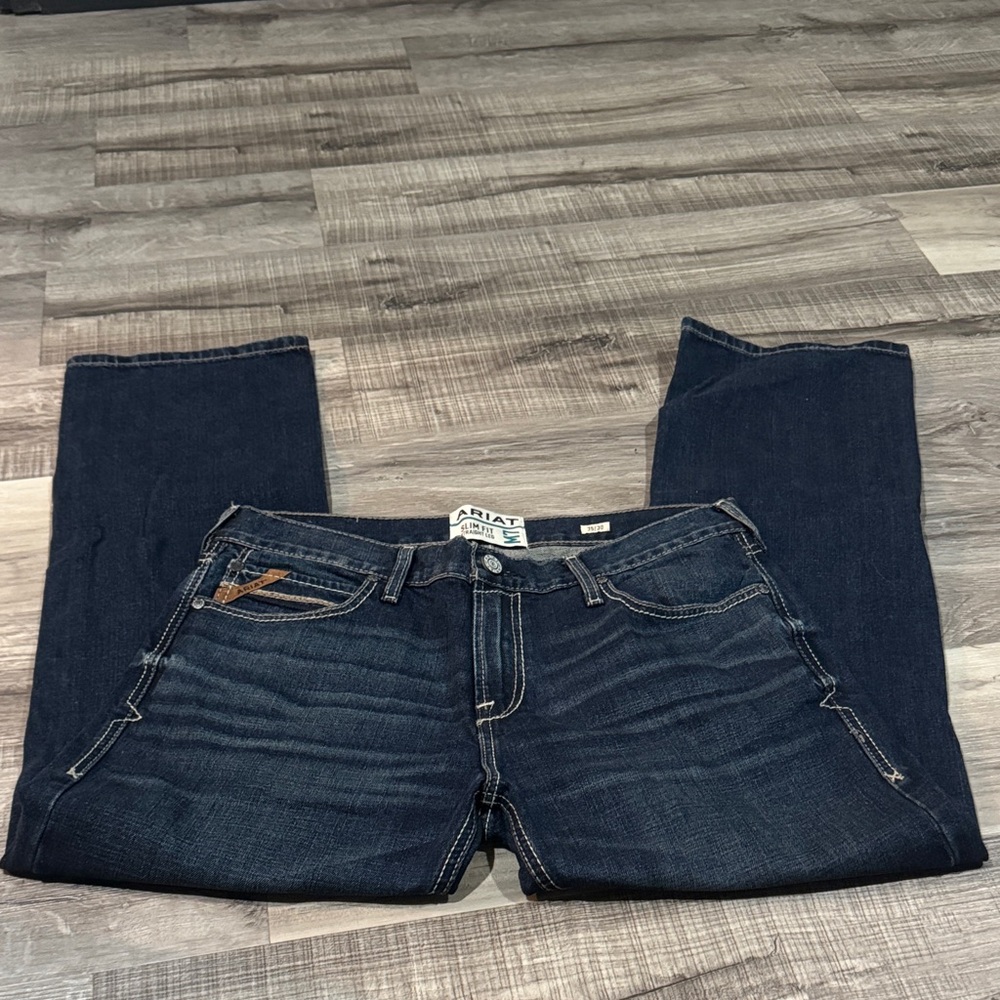 Ariat Men's Deep Indigo Relaxed Jeans